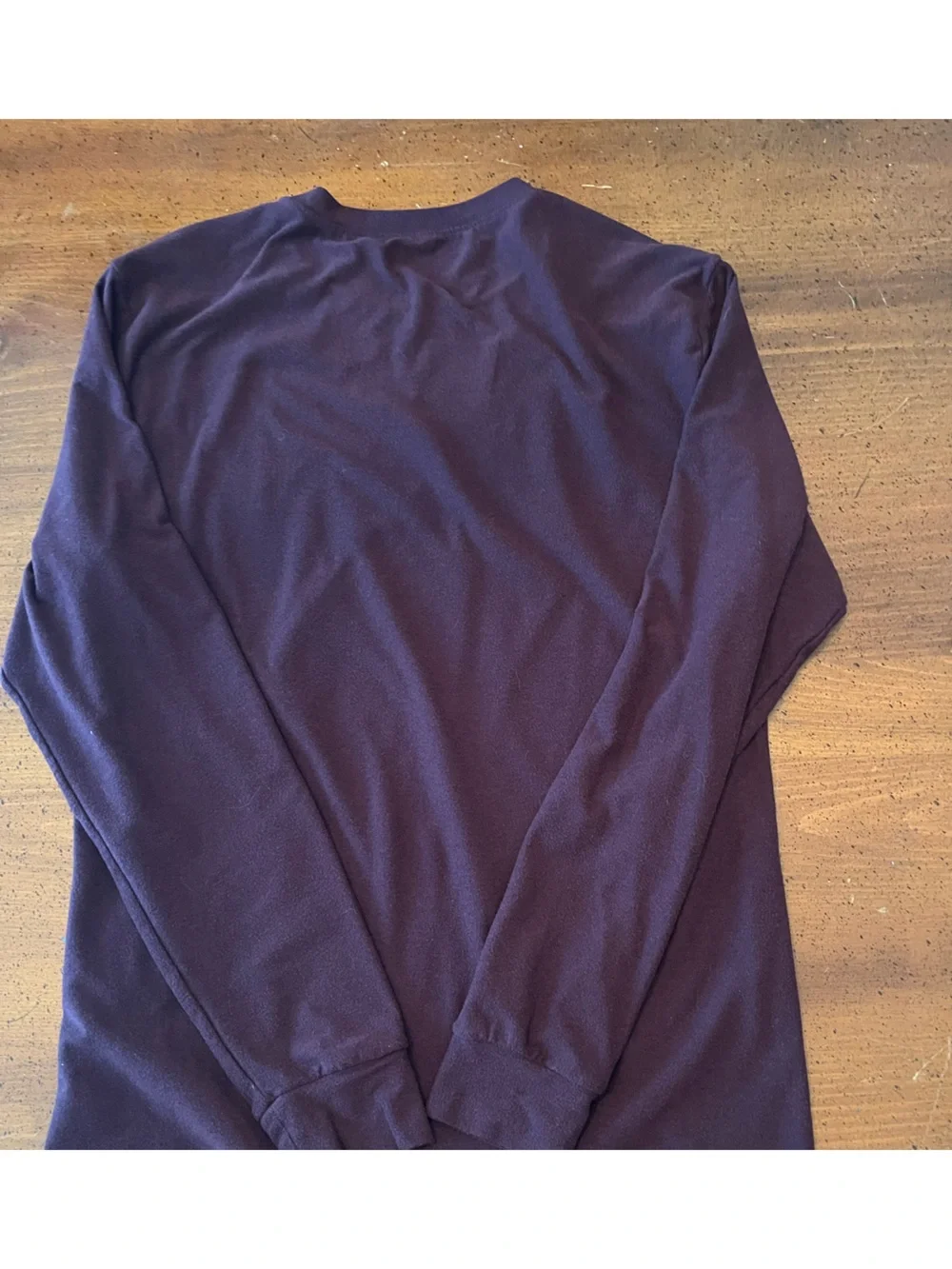 Heatkeep Burgundy Long Sleeve Base Layer Top - Size Small